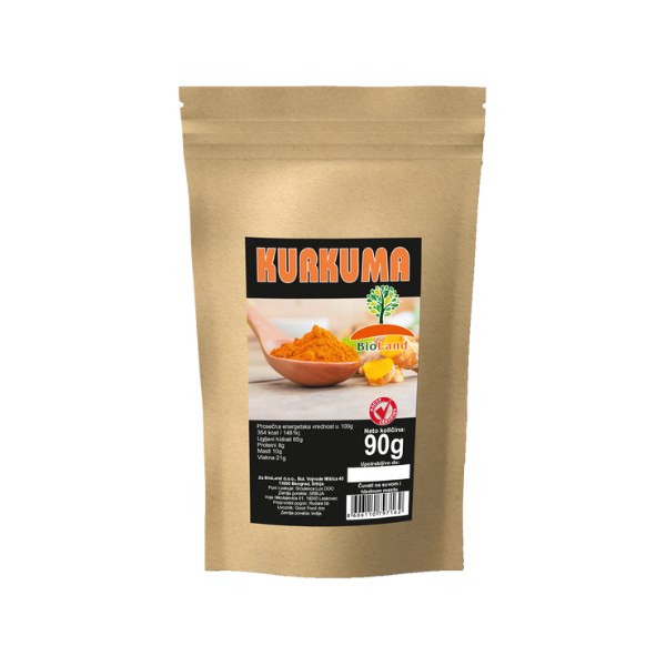 Kurkuma 90g - Zrnasti proizvodi, Začini, Musli - Bioland