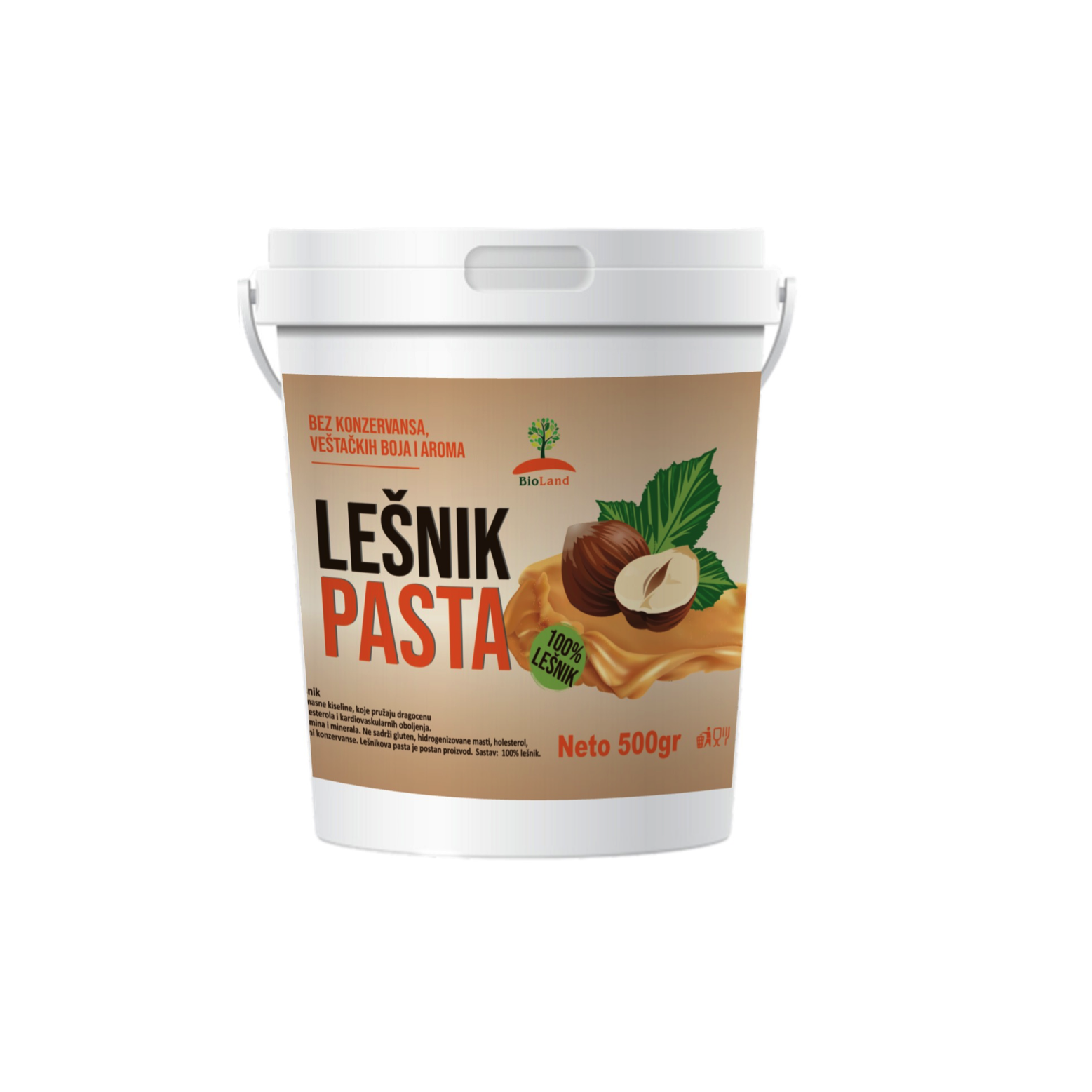 Hazelnut paste 500g