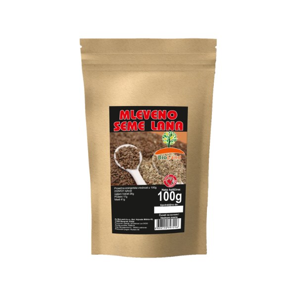Mleveno seme lana 100g