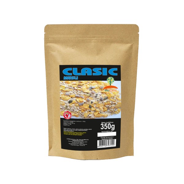 Musli Classic 350g - Zrnasti proizvodi, Začini, Musli - Bioland