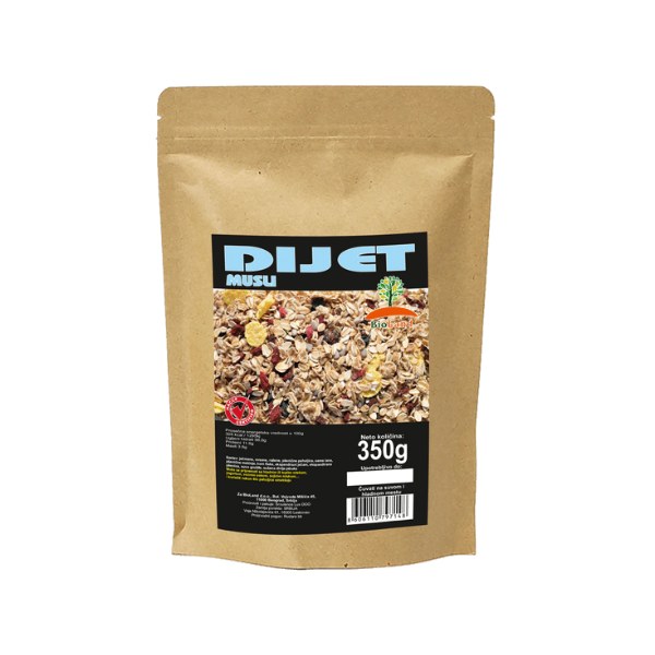 Musli Dijet 350g - Zrnasti proizvodi, Začini, Musli - Bioland