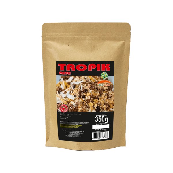 Musli Tropik 350g - Zrnasti proizvodi, Začini, Musli - Bioland