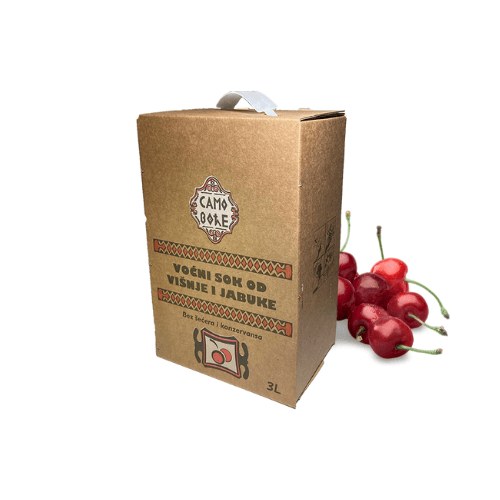 Sour cherry & apple juice 3l