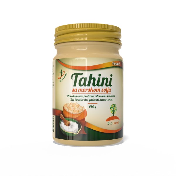 Tahini with sea salt 680g - Healthy food - Bioland