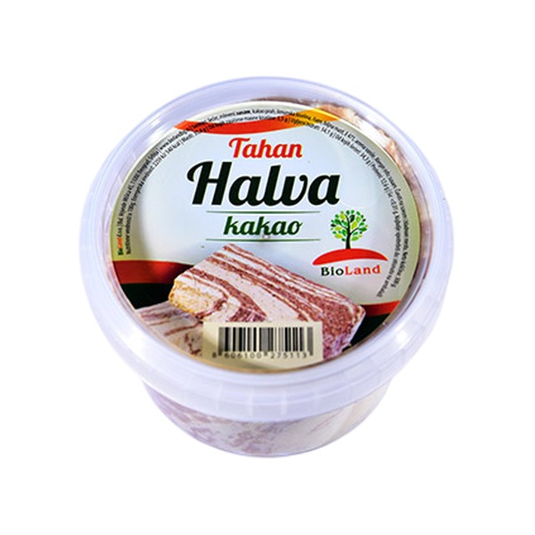 Halva with honey and pistachios — recipe using Halva with cocoa 300g